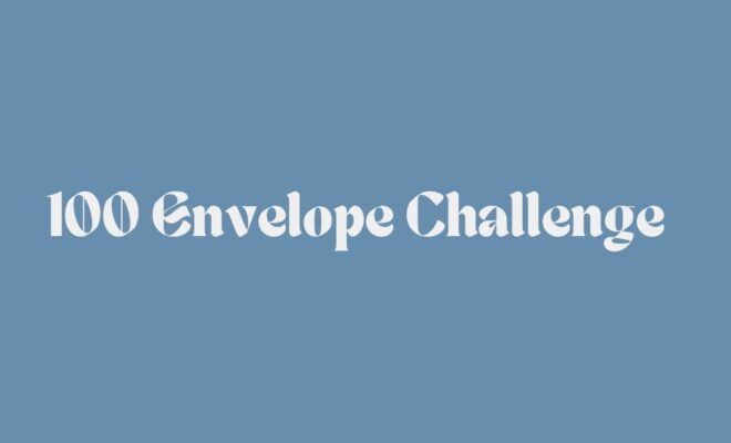 100 Envelope Challenge